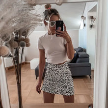 Load image into Gallery viewer, Leopard Print Slim Skirt Trend