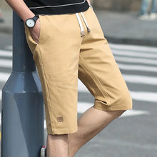 Load image into Gallery viewer, Casual Cotton Loose-Fit Five-Point Sports Pants
