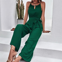Load image into Gallery viewer, Spaghetti Straps Sleeveless Wide Leg Jumpsuit