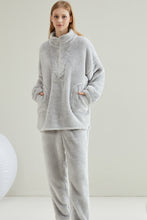 Load image into Gallery viewer, Couple Coral Velvet Pajama Set