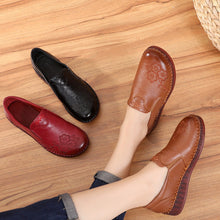 Load image into Gallery viewer, Soft soled women's genuine leather shoes