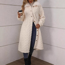 Load image into Gallery viewer, Fashion Three-dimensional Pattern Plush Warm Coat