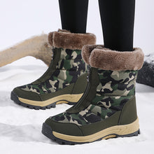 Load image into Gallery viewer, High-top Plus Size Cotton Shoes Women's Thickened