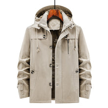 Load image into Gallery viewer, Autumn and winter new velvet windbreaker