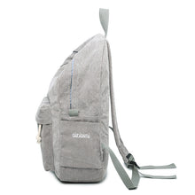 Load image into Gallery viewer, Corduroy Backpack Students Shoulder School Bags