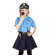 Load image into Gallery viewer, Halloween Costume Children Police Uniform
