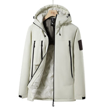 Load image into Gallery viewer, cotton jacket men's autumn and winter thick warm cotton jacket windproof and waterproof jacket