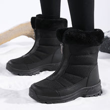 Load image into Gallery viewer, High-top Plus Size Cotton Shoes Women's Thickened