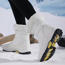 Load image into Gallery viewer, High-top Plus Size Cotton Shoes Women's Thickened