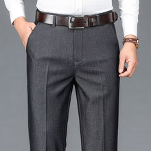 Load image into Gallery viewer, Men's Business Suit Pants Draped Casual Pants