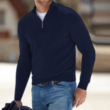 Load image into Gallery viewer, Men's Coat Sweater Thickened Pullover Half Turtleneck