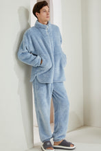 Load image into Gallery viewer, Couple Coral Velvet Pajama Set