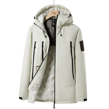 Load image into Gallery viewer, cotton jacket men's autumn and winter thick warm cotton jacket windproof and waterproof jacket