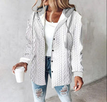Load image into Gallery viewer, Women's large plaid style women's jacket
