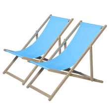 Load image into Gallery viewer, Beach Sling Patio Chair Set of 2