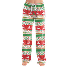 Load image into Gallery viewer, Christmas ladies' home pants