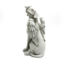 Load image into Gallery viewer, Angel Dog Butterfly Tribute Puppy Statue Sculpture Outdoor Garden Resin Decor