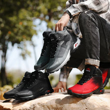 Load image into Gallery viewer, Mens Winter Boots Snow Hiking Sneakers Water Resistant