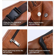 Load image into Gallery viewer, JEEP BULUO Brand Casual Functional Money Phone Belt Bag