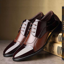 Load image into Gallery viewer, Business Luxury OXford Shoes Men Breathable Leather Shoes Rubber Formal Dress Shoes Male Office Party Wedding Shoes Mocassins ty