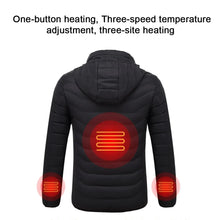 Load image into Gallery viewer, Men's Fleece Waterproof Winter Heated Jackets