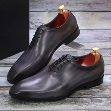 Load image into Gallery viewer, Men's Leather Oxford Shoes