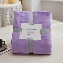 Load image into Gallery viewer, 70x100cmGrey Flannel Fleece Blanket Adult Children Soft Warm Throw Bed Covers
