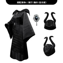 Load image into Gallery viewer, Maleficent Witch Costume