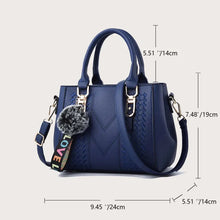 Load image into Gallery viewer, Embroidery Messenger Bags Women Leather Handbags