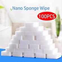 Load image into Gallery viewer, 30/50/100PCS Melamine Sponge Magic Sponge Eraser For Kitchen Office Bathroom