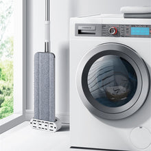 Load image into Gallery viewer, Magic Self-Cleaning Squeeze Mop Microfiber Spin And Go Flat Mop