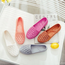 Load image into Gallery viewer, Flats Shoes Women Hollow Out Slip on Casual Summer Loafers