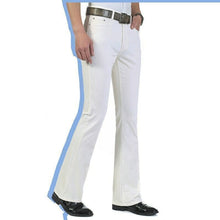 Load image into Gallery viewer, Men's Flared Pants Elastic Denim