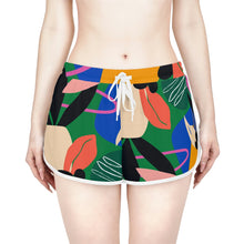 Load image into Gallery viewer, Women's Athletic Shorts - Botanical