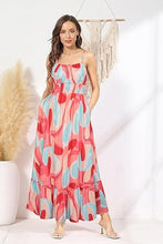 Load image into Gallery viewer, Pleated Ruffles Dress Women's Sleeveless