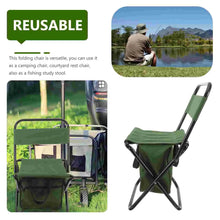Load image into Gallery viewer, Foldable Outdoor Chair with Storage Bag