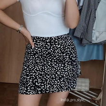 Load image into Gallery viewer, Leopard Print Slim Skirt Trend