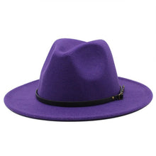 Load image into Gallery viewer, Multicolor Wool Jazz Fedora Hats