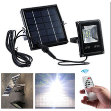 Load image into Gallery viewer, 10W LED Waterproof Solar Powered Sensor Flood Light Outdoor Garden Security Lamp - foxberryparkproducts