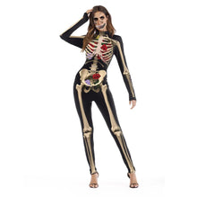 Load image into Gallery viewer, Halloween costume festival event party costume long sleeve jumpsuit - foxberryparkproducts