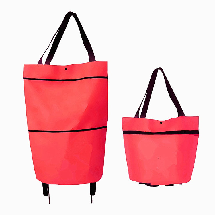Folding Shopping Pull Cart Trolley Bag With Wheels Foldable Shopping Bags Reusable Grocery Bags Food Organizer Vegetables Bag - foxberryparkproducts