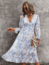 Load image into Gallery viewer, Fashion Long Sleeve Midi Dress
