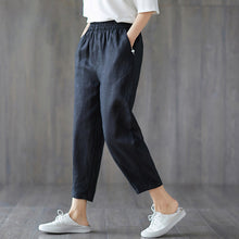 Load image into Gallery viewer, Spring And Autumn New Cropped Trousers Women Casual Pants