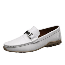Load image into Gallery viewer, Men Shoes Leather Genuine Casual Loafers