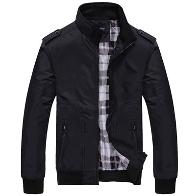 Mens Jackets Spring Autumn Casual Coats - foxberryparkproducts