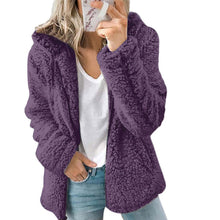 Load image into Gallery viewer, European And American New Women's Hooded Woolen Autumn And Winter Coat Ins