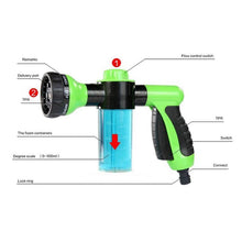 Load image into Gallery viewer, Hose Watering Gun Sprayer Car Cleaning Foam Spray Garden Watering Tools - foxberryparkproducts
