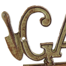Load image into Gallery viewer, Cast Iron Garden Wall Hook - foxberryparkproducts