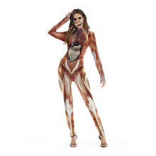 Load image into Gallery viewer, Halloween costume festival event party costume long sleeve jumpsuit - foxberryparkproducts