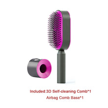 Load image into Gallery viewer, Self Cleaning Hair Brush For Women - foxberryparkproducts